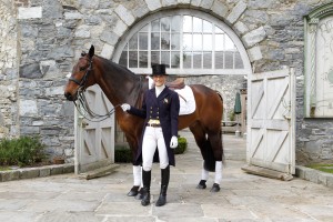 Camilla Speirs and her horse