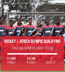 Tanzania Women's Hockey Team Hockey Funding Campaign