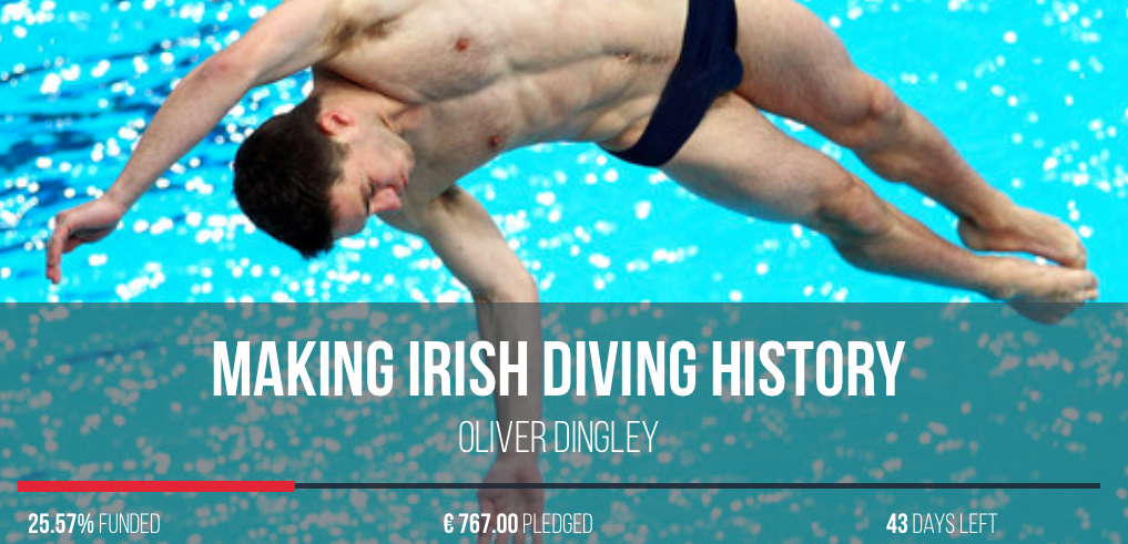 Oliver Dingley Irish Diver Olympic Funding Campaign