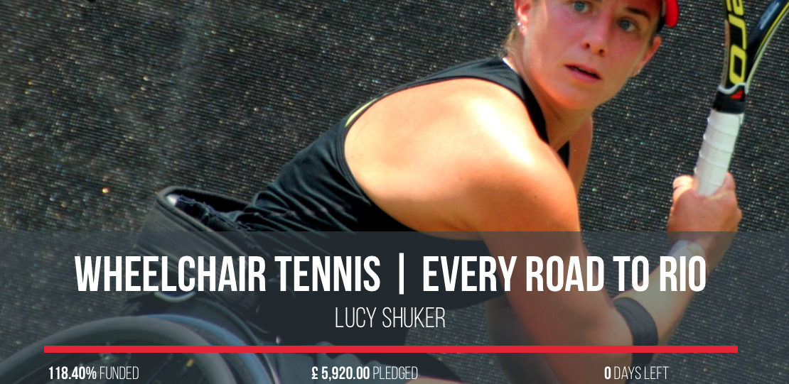 Lucy Shuker Paralympic Wheelchair Tennis Player