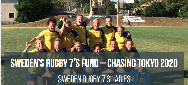 Swedens Rugby 7s Ladies launch their Rugby 7s Fundraising Campaign for Tokyo 2020 qualification
