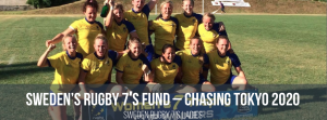 Sweden's Ladies Rugby 7s Team Chasing Tokyo 2020 with Crowdfunding