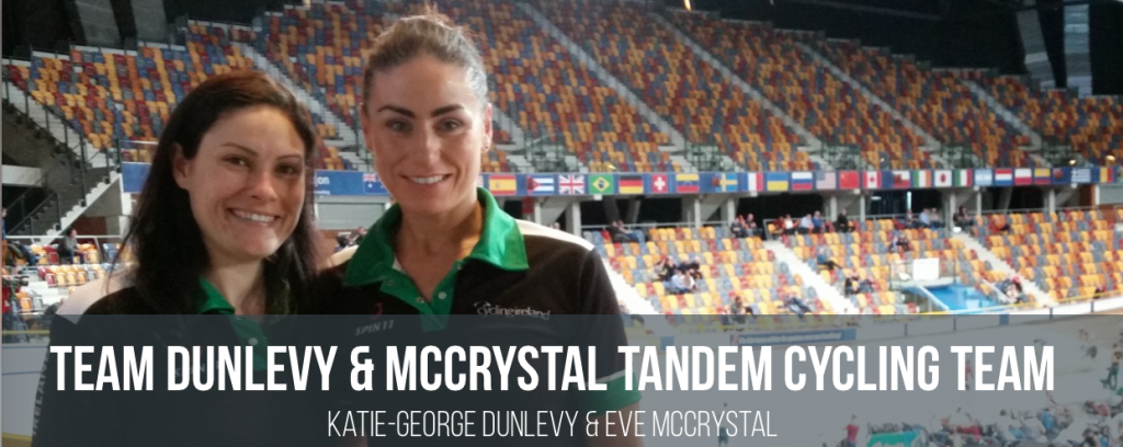 Katie George Dunlevy and Eve McCrystal, Team Ireland Tandem Cyclists, Rio 2016 Paralympians