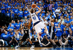 NBA: Playoffs-San Antonio Spurs at Dallas Mavericks