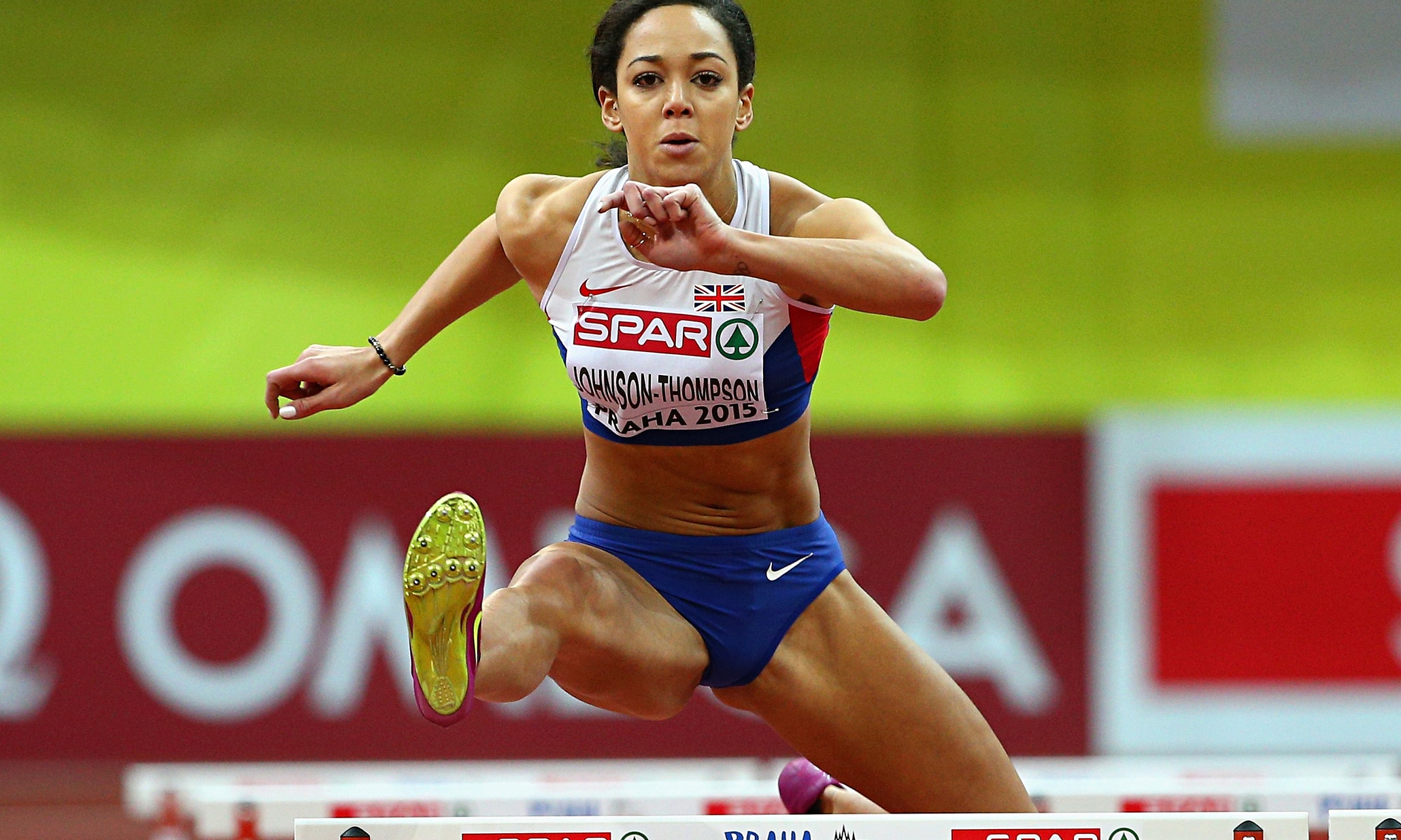 Katarina Johnson-Thompson won the pentathlon gold at the European Indoor Championships in Prague