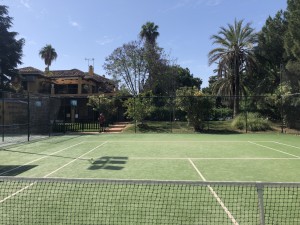 different tennis court surfaces